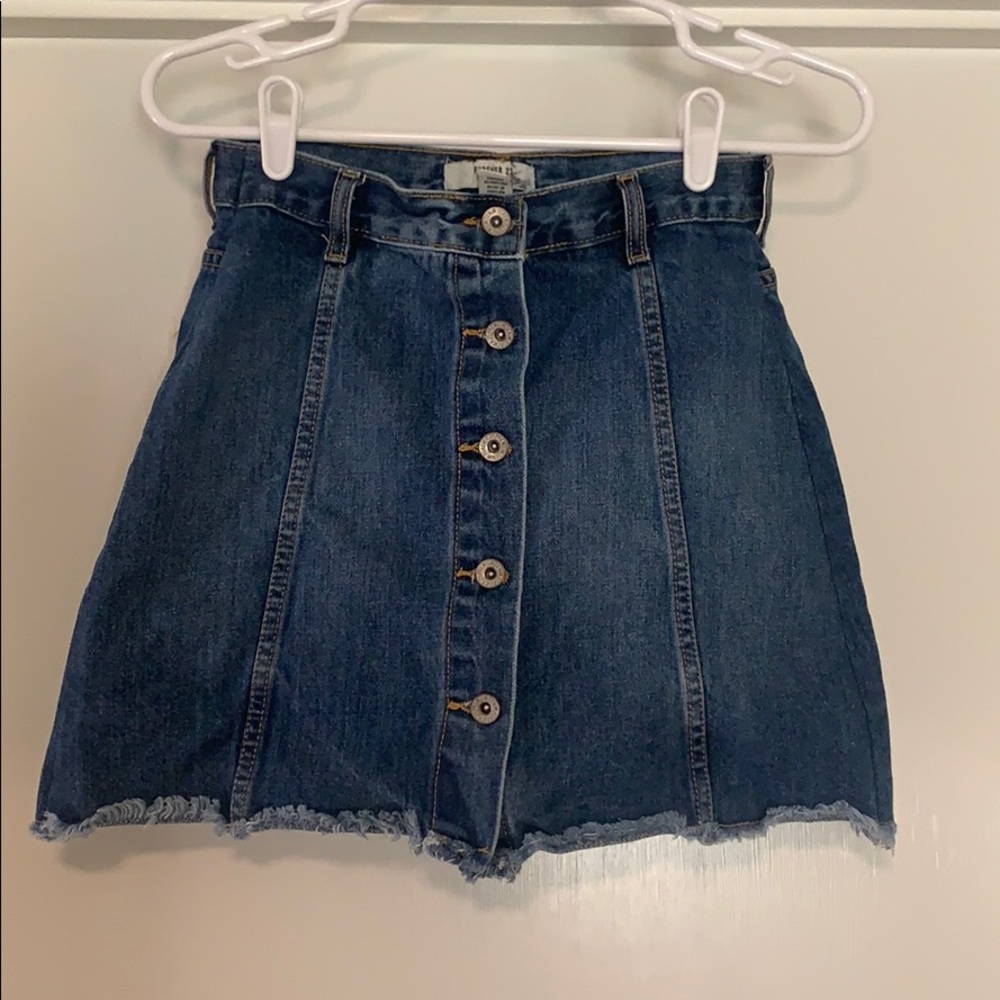 Forever 21 Jean Skirt
